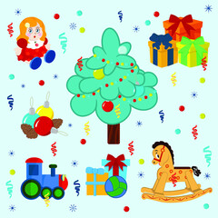 children with gifts