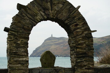 Fototapeta na wymiar Port Erin Isle of Man