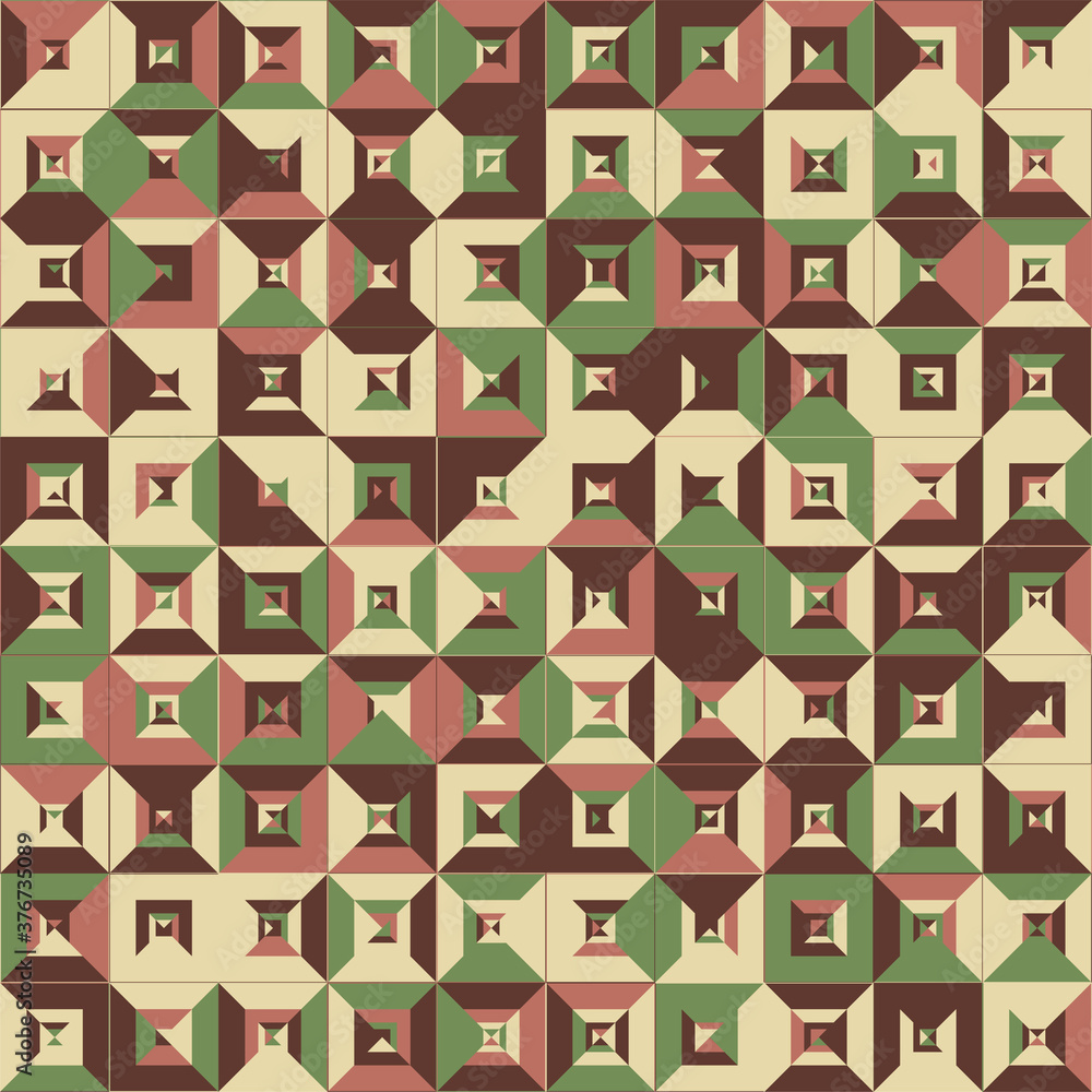 Poster seamless pattern geometric. colorful abstract background. vector design