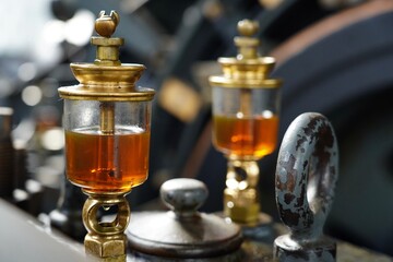 Die Zwangsschmierung einer alten Bergbaumaschine