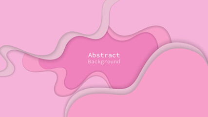 Paper cut background. Abstract background Vector illustration