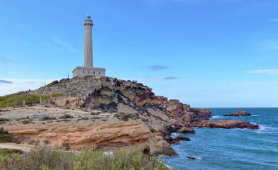 Faro de Cabo de Palos, Cartagena, España