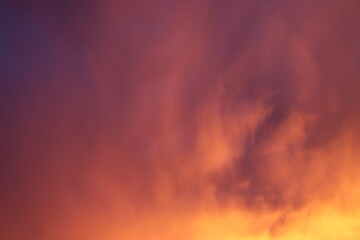 sky like a fire