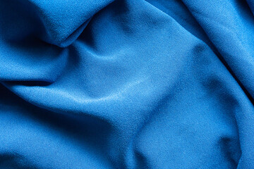 Blue clothing fabric texture pattern background