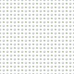 Pastel colored grey and green polka dots repeat pattern simple abstract ornament