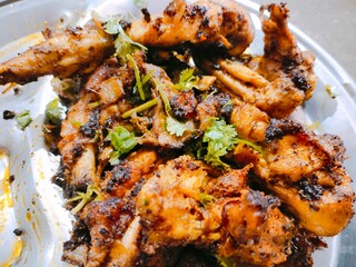 grilled chicken wings