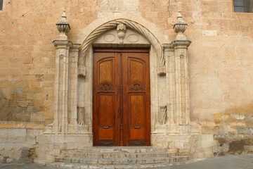Fototapeta na wymiar Iglesia Arciprestal de Santiago, Villena, Alicante