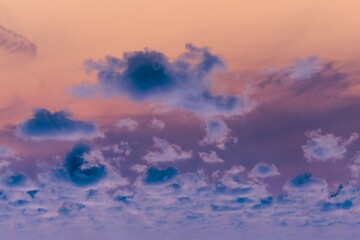 clouds in the sky