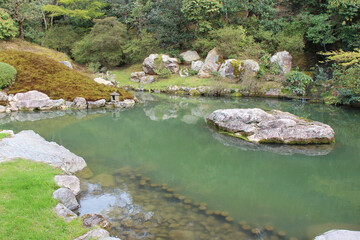 buddhist temple (Shoren-in) - Kyoto - Japan