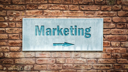 Street Sign to Marketing