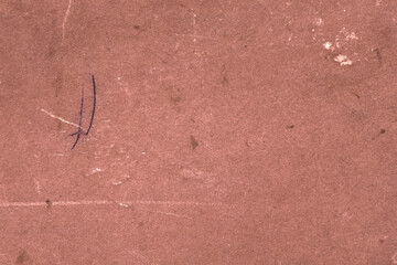 Texture of old paper with scratch, scrape, spots, red cardboard texture background, grunge.