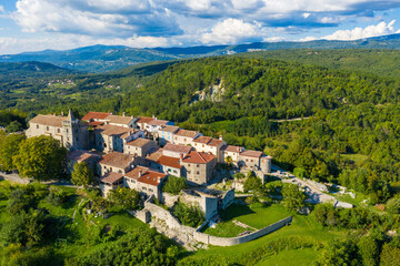 Hum, the smallest town in the world, Istra, Croatia