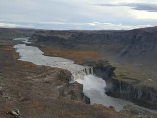 waterfall in iceland