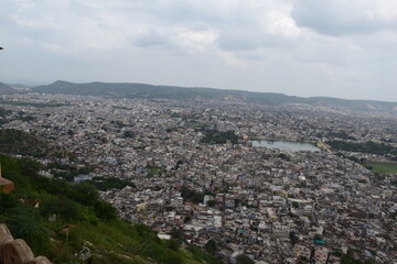 View from the top of the Nahargarh Fort