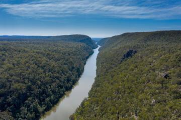 The Nepean River in regional New South Wales in Australia