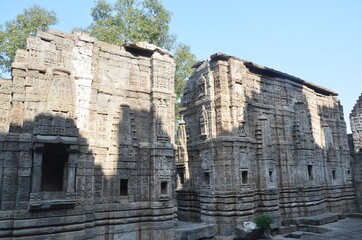 ruins of ancient hindu temple