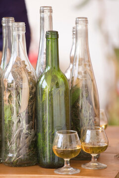 Traditional liquor Hierbas Ibicencas, Ibiza