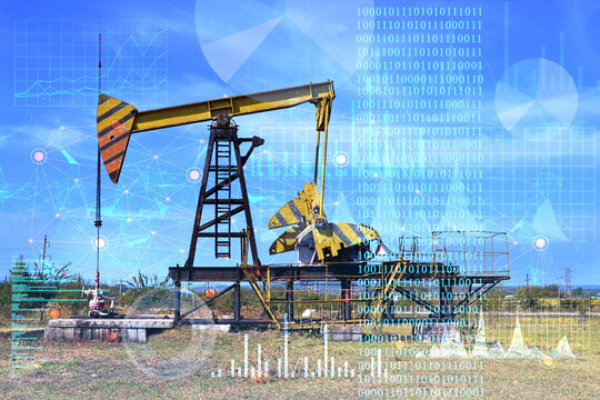 fully automatic control of oil production using artificial intelligence with the output of MTBF and well productivity indicators, excluding the ingress of pollutants and environmental safety