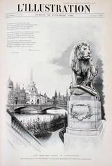 Paris, Francia / Noviembre 1 de 1900, Publicación de la Expo Paris de 1900