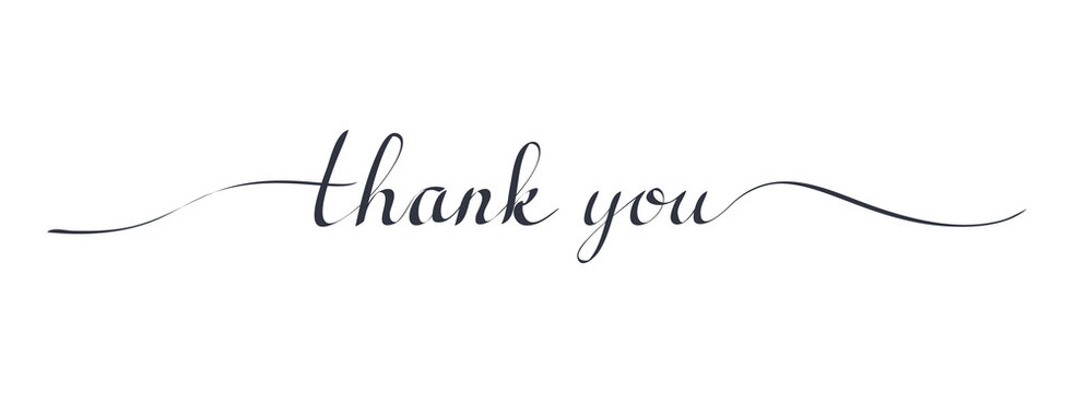 Cute Thank You Font PNG Transparent Images Free Download
