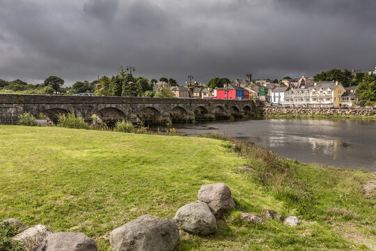 Road bridge over the River Laune, Killorglin, County Kerry, Ireland