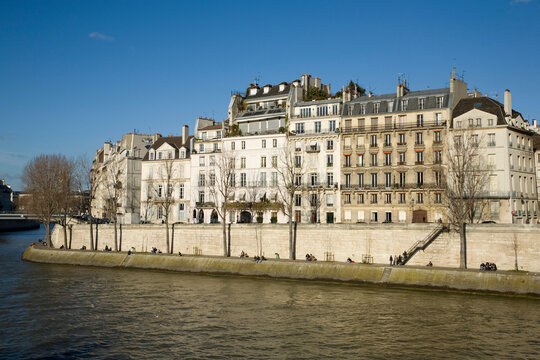 Notre-Dame Cathedral, Seine, Paris, France