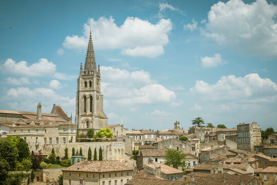 Monolithic Church, Saint-Emilion, Aquitaine, France