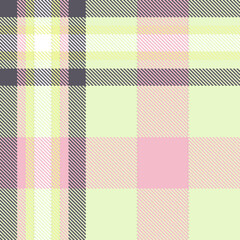 Plaid material, Seamless Pattern, Vector sketch