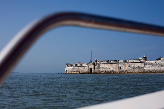 View of Castillo San Fernando de Bocachica, Cartagena, Colombia, South America