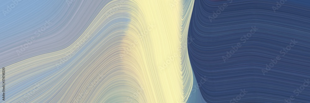 Aufkleber abstract flowing designed horizontal banner with ash gray, dark gray and dark slate gray colors. fluid curved lines with dynamic flowing waves and curves for poster or canvas