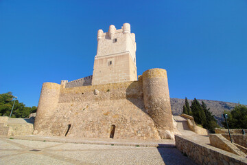 Fototapeta na wymiar Castillo de la Atalaya, Villena, Alicante
