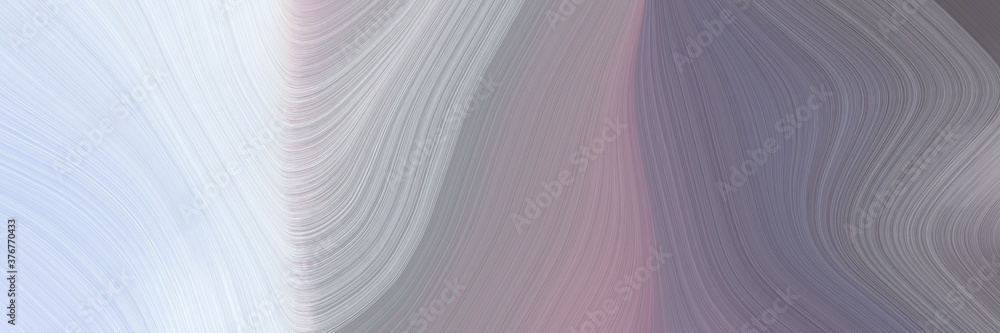 Aufkleber abstract colorful header design with gray gray, lavender and dark gray colors. fluid curved lines wi