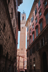 The streets of Siena - Italy
