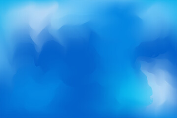 Fototapeta na wymiar Sky blue gradient vector background.