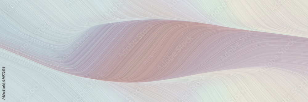 Leinwandbilder abstract surreal header with light gray, rosy brown and pastel purple colors. fluid curved lines with dynamic flowing waves and curves for poster or canvas