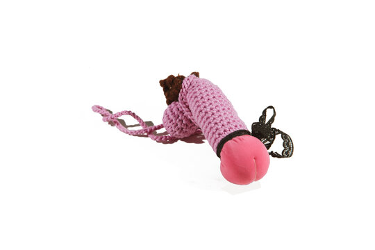 peluche con forma de pene