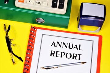 Annual report-text label in the business plan folder. Expresses a reliable opinion of the company's...