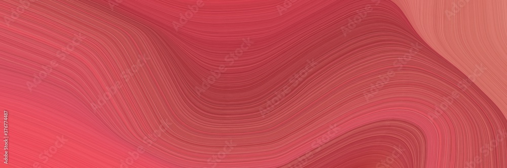 Aufkleber abstract colorful designed horizontal header with moderate red, indian red and light coral colors. f