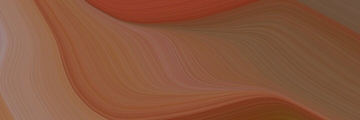 abstract modern header design with brown, gray gray and pastel brown colors. fluid curved lines with dynamic flowing waves and curves for poster or canvas
