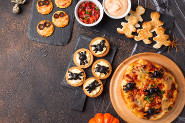 Scary appetizers for Halloween party
