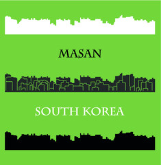 Fototapeta premium Masan, South Korea