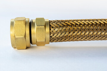 metal hose for stove gas and connector