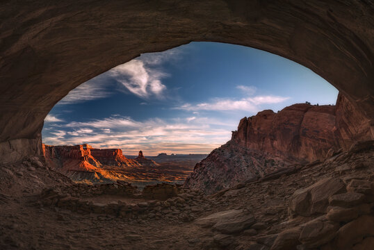 False Kiva during sunset