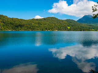 Fuschlsee, Salzburger Land, &Ouml;sterreich, an einem Sommertag 