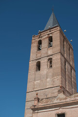 Fototapeta premium Old brick tower in Spain