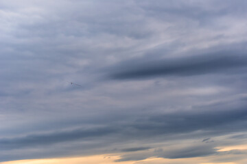 Remote control aircraft in the french countryside
