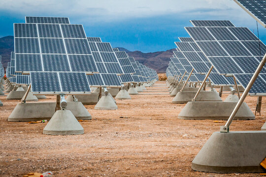 Solar panels in Las Vegas, Nevada