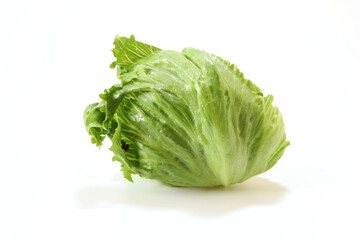 半分にカットしたレタス