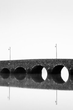 Stone bridge over river in Ireland