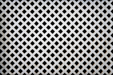 White wooden truss 